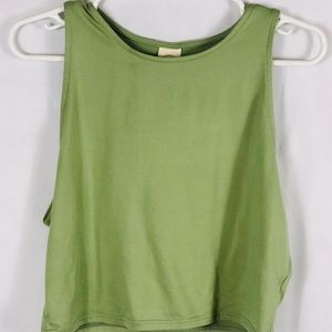 Olive Green Tank Top